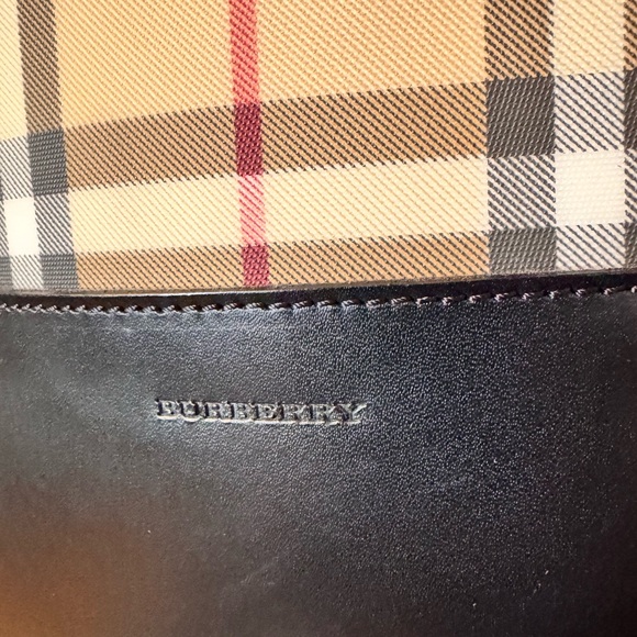 Burberry Nova check coated canvas backpack EUC WITH COA - Picture 4 of 11